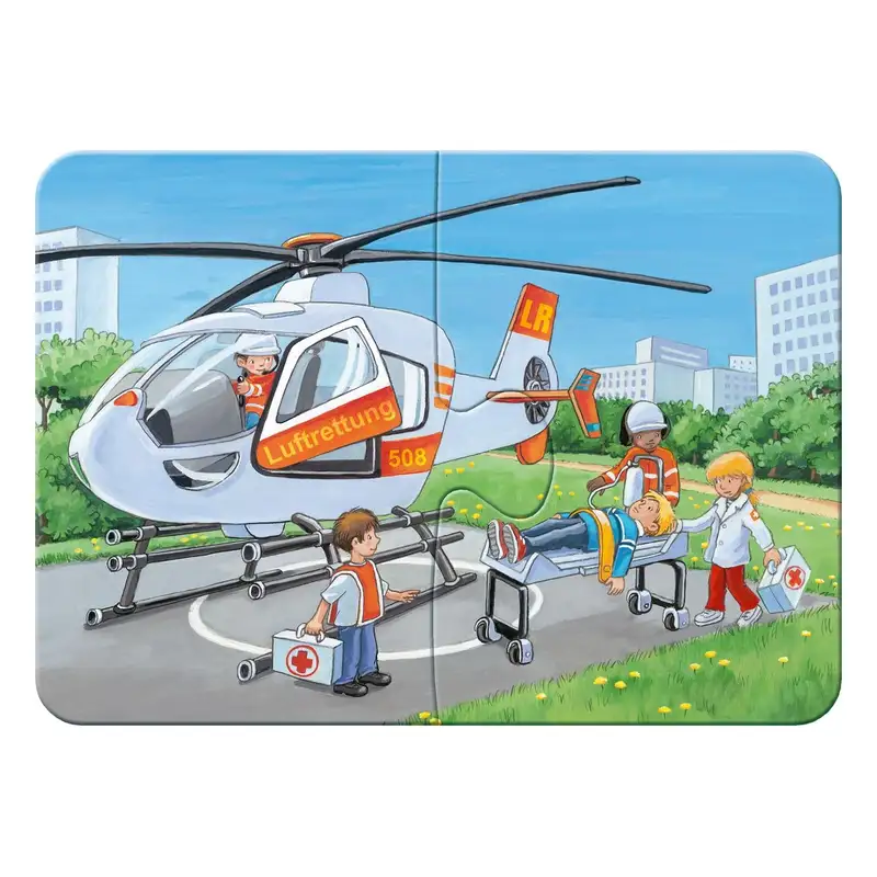 Ravensburger Rompecabezas 56316 Vehiculos De Emergencia