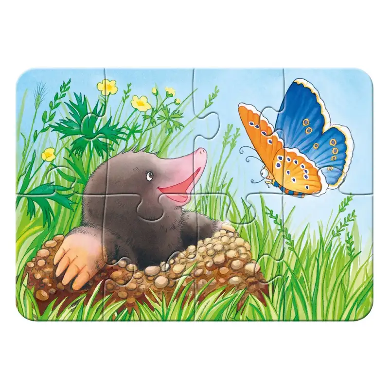 Ravensburger Rompecabezas 69521 Adorables Habitantes Del Jardin 2