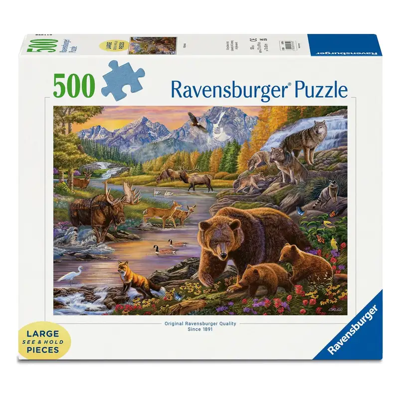 Ravensburger Rompecabezas 167906 Naturaleza Salvaje 500 Piezas