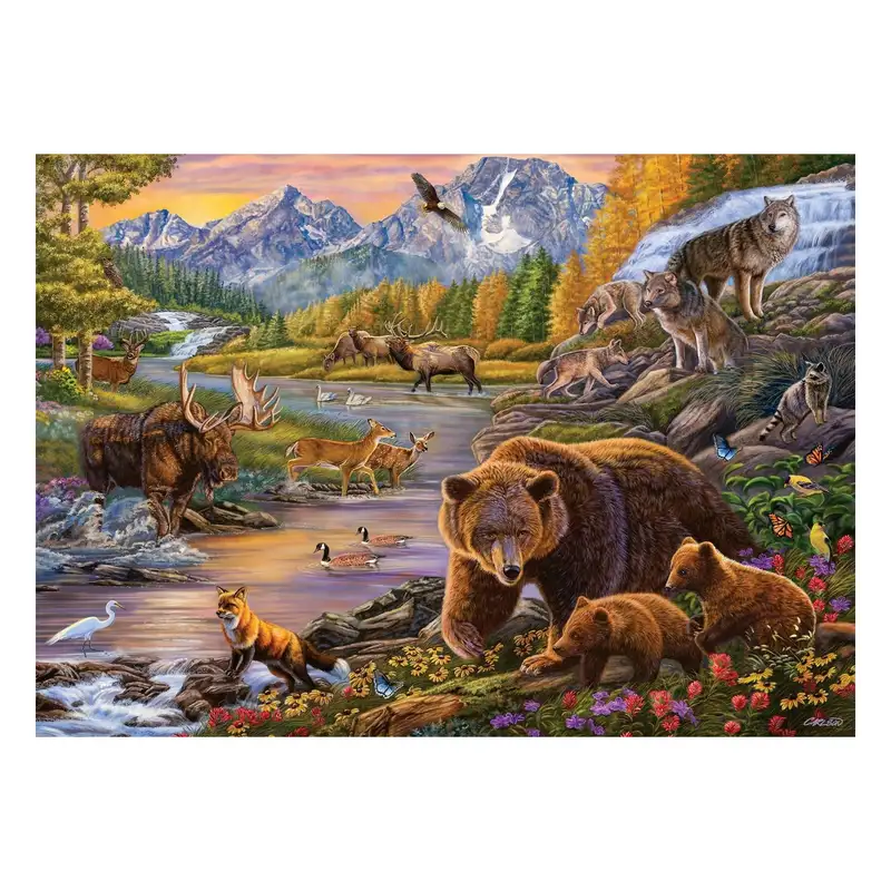 Ravensburger Rompecabezas 167906 Naturaleza Salvaje 500 Piezas
