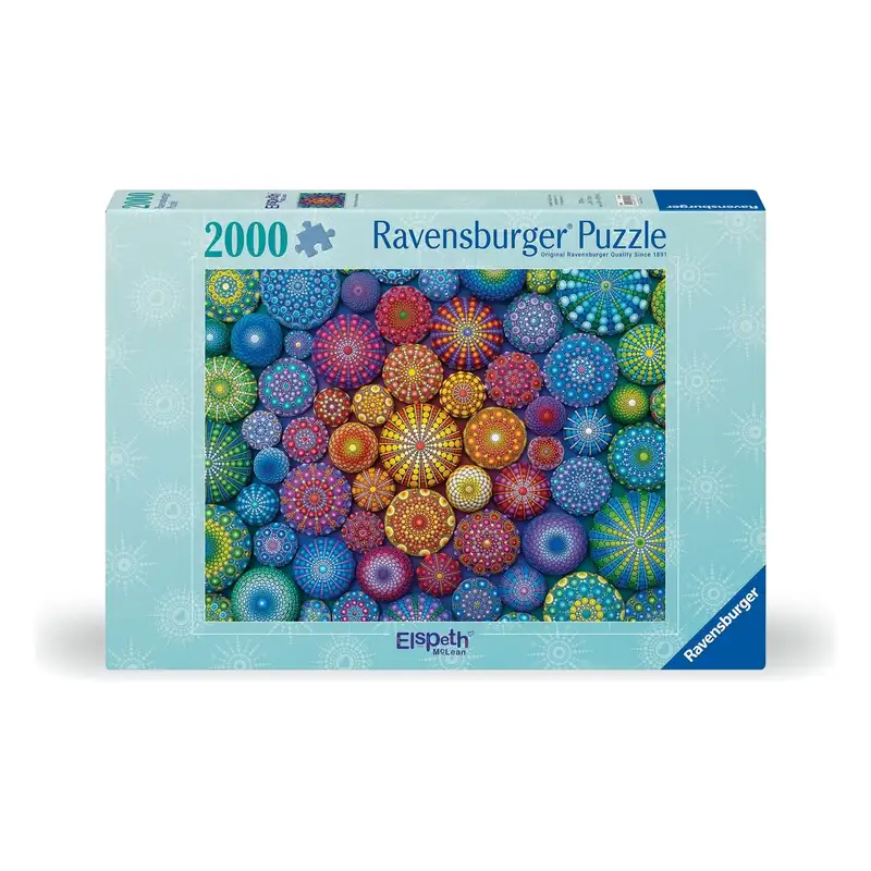 Ravensburger Rompecabezas 171347 Mandala De Arcoiris Radiante