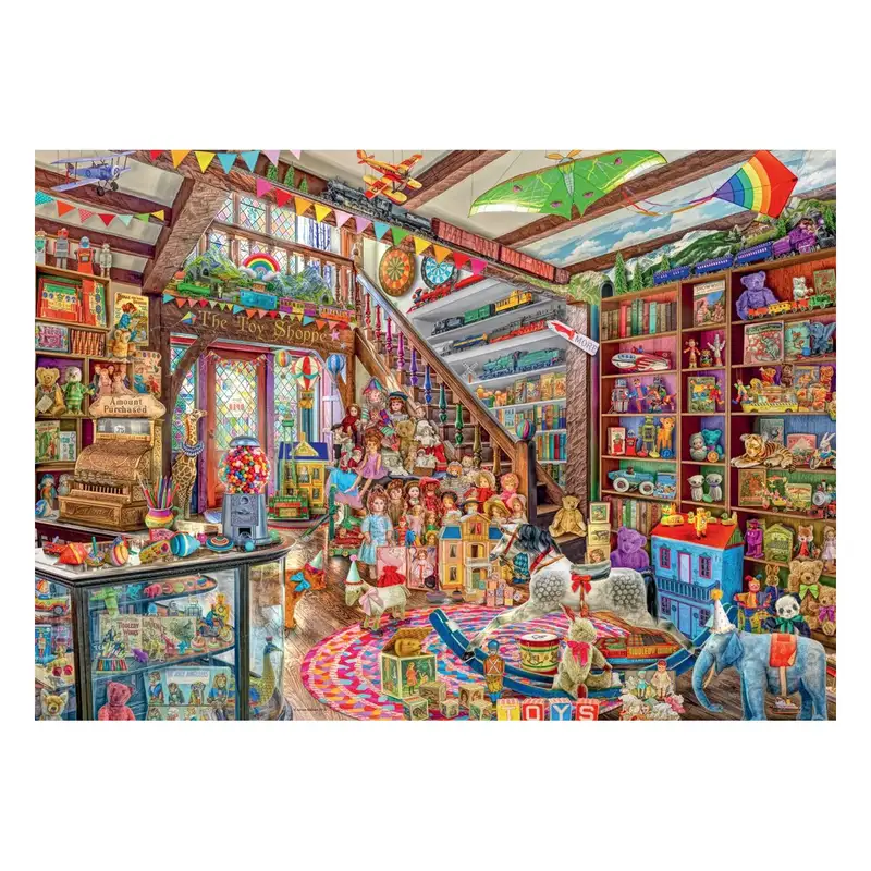 Ravensburger Rompecabezas 12000006 La Tienda De Juguetes De Fantasia