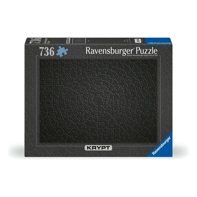 Ravensburger Rompecabezas 12000054 Krypt Negro 736 Piezas