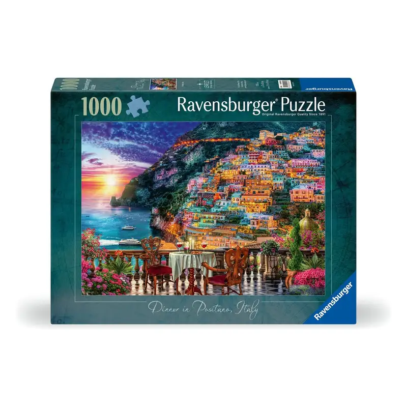 Ravensburger Rompecabezas 12000057 Cena En Positano 1000 Piezas