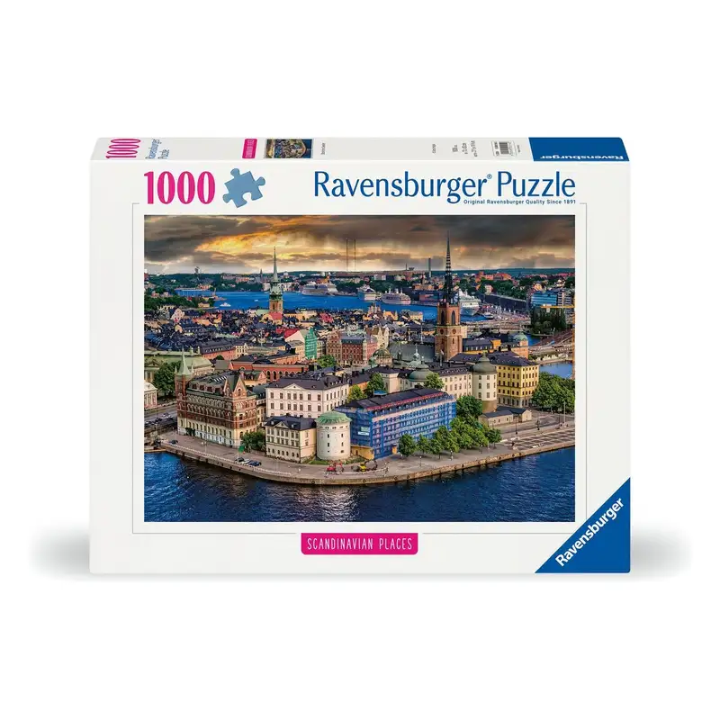 Ravensburger Rompecabezas 12000114 Estocolmo En Suecia 1000 Piezas