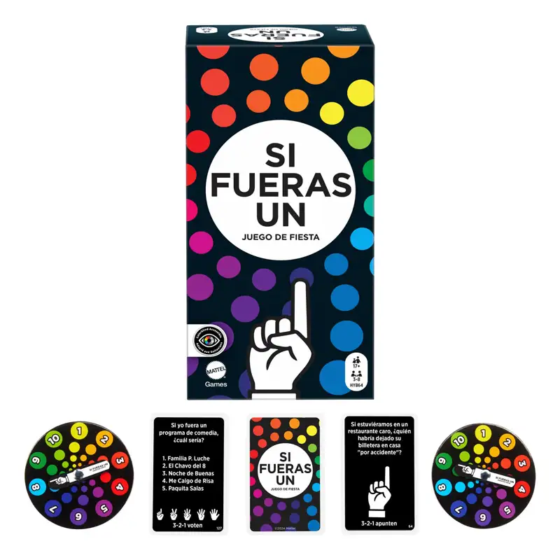 Mattel Games Hyb64 Juego De Mesa Si Fueras