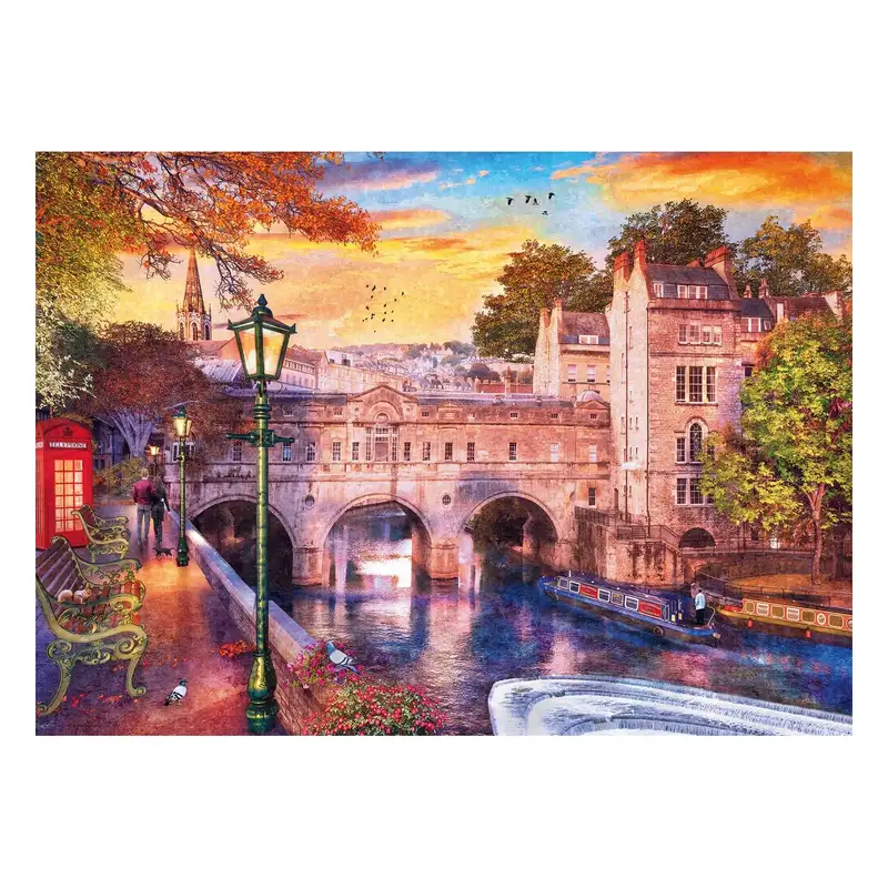 Ravensburger Rompecabezas 12000163 Romance En El Bano