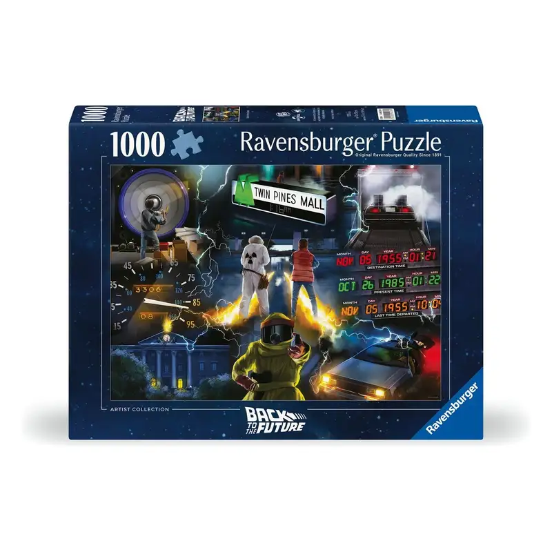 Ravensburger Rompecabezas 12000278 Volver Al Futuro 1000 Piezas