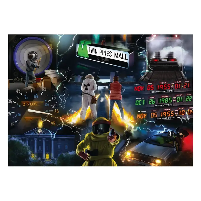Ravensburger Rompecabezas 12000278 Volver Al Futuro 1000 Piezas