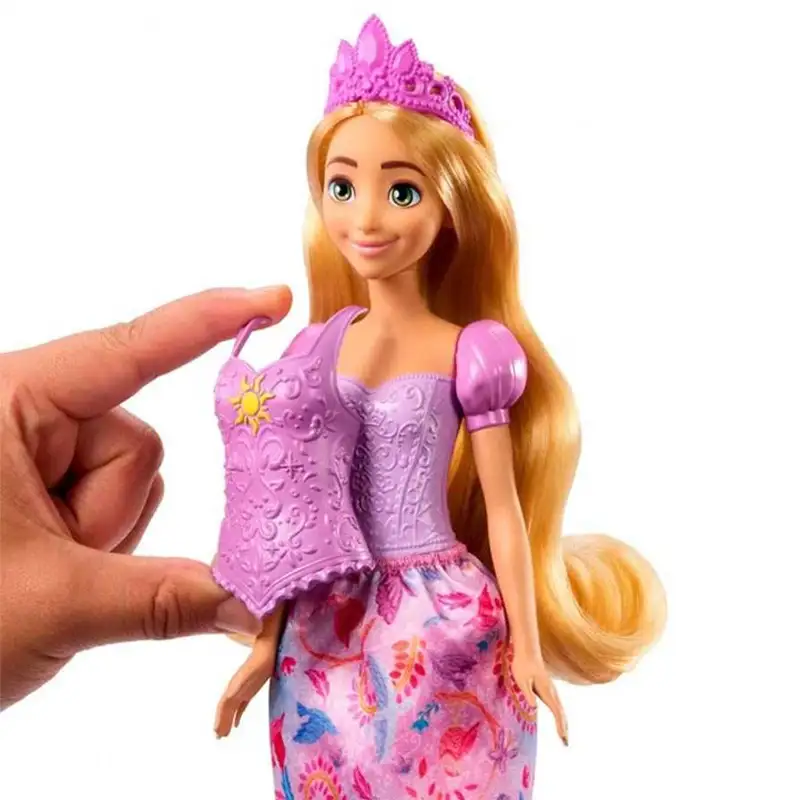 Mattel Disney Princesas Jbg09 Muneca Rapunzel Con Accesorios