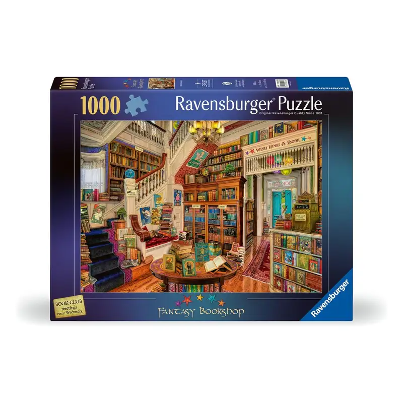 Ravensburger Rompecabezas 12000323 La Libreria De Fantasia