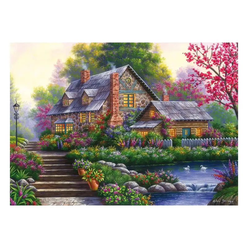 Ravensburger Rompecabezas 12000464 Cabana Romantica