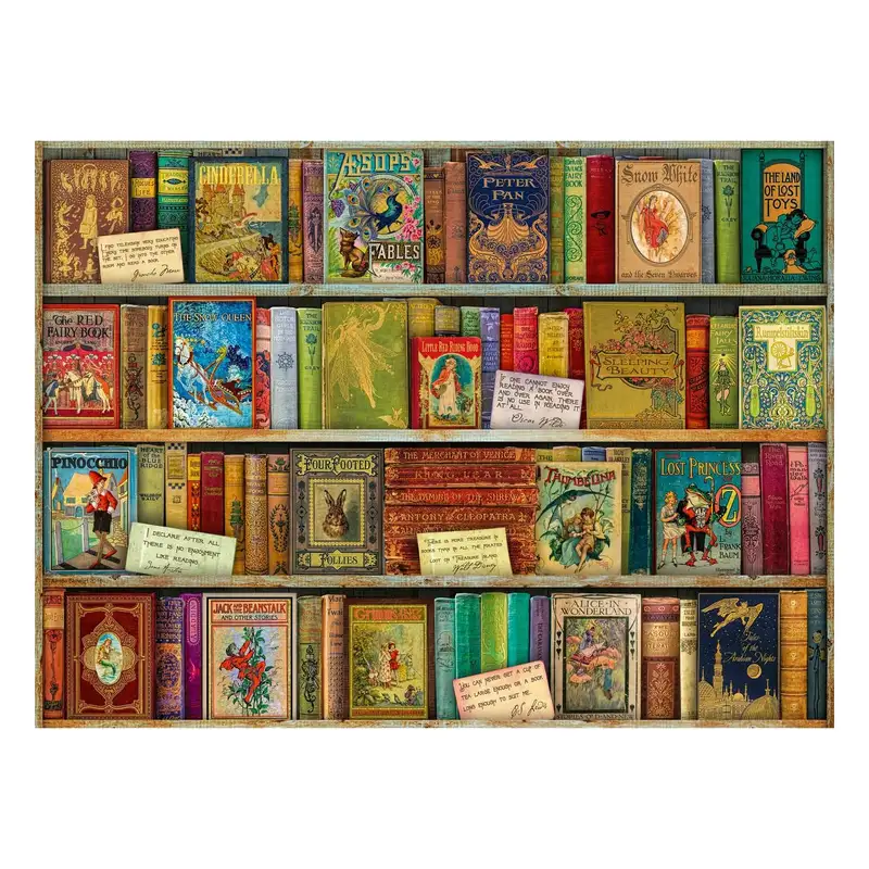 Ravensburger Rompecabezas 12000507 Biblioteca Vintage