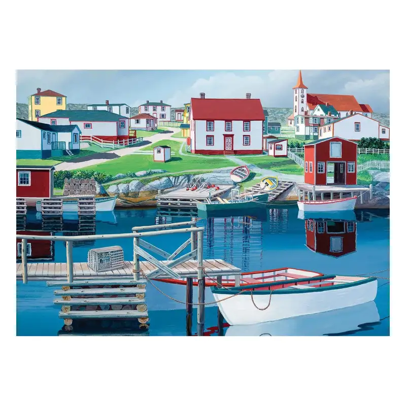 Ravensburger Rompecabezas 12000558 Puerto De Greenspond 1000 Piezas