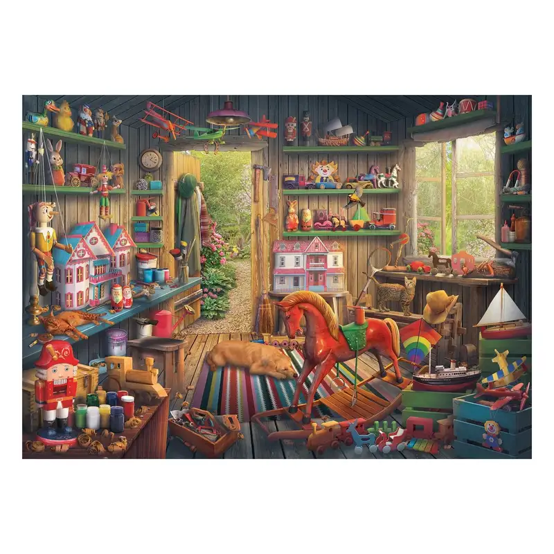 Ravensburger Rompecabezas 12000576 Juguetes Nostalgicos 1000 Piezas