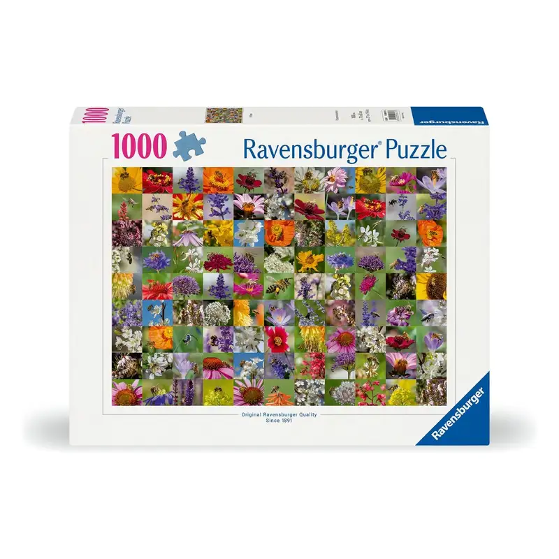 Ravensburger Rompecabezas 12000617 Collage De Abejas 1000 Piezas
