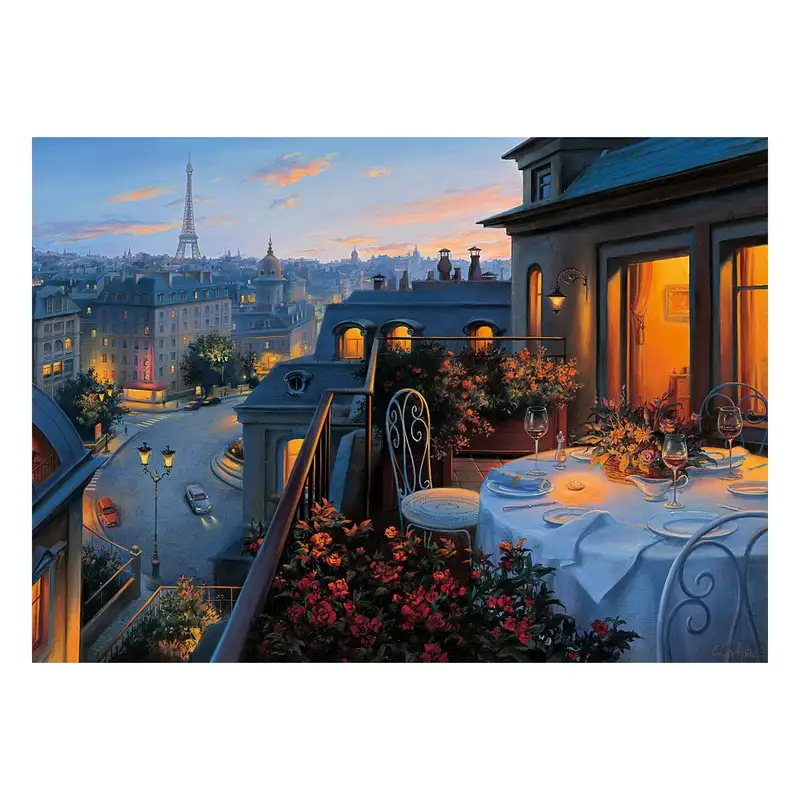 Ravensburger Rompecabezas 12000656 Balcon De Paris 1000 Piezas