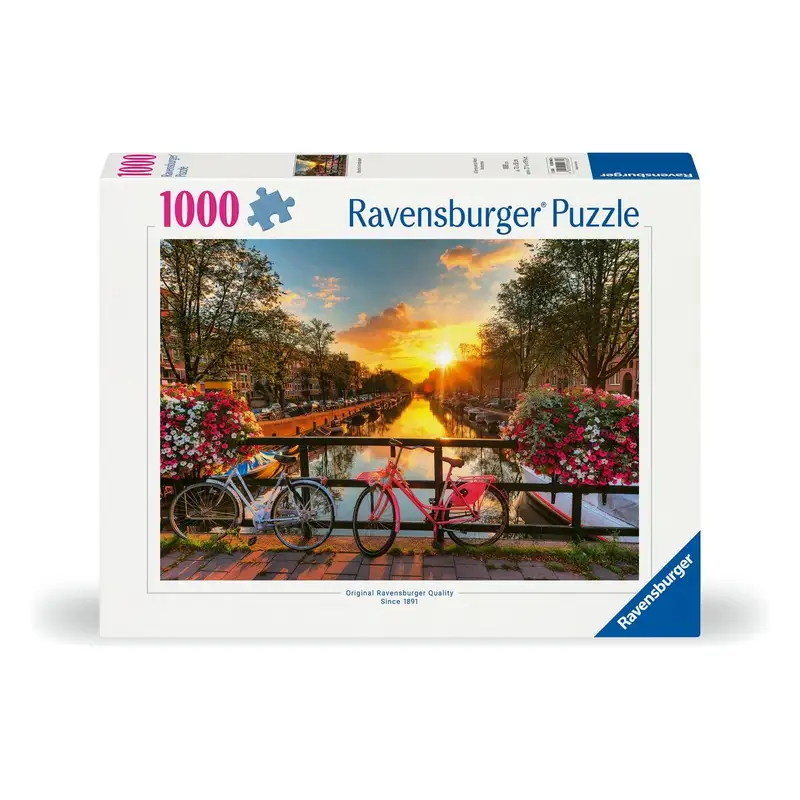 Ravensburger Rompecabezas 12000662 Bicicletas En Amsterdam