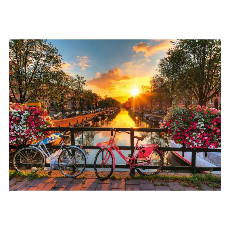 Ravensburger Rompecabezas 12000662 Bicicletas En Amsterdam