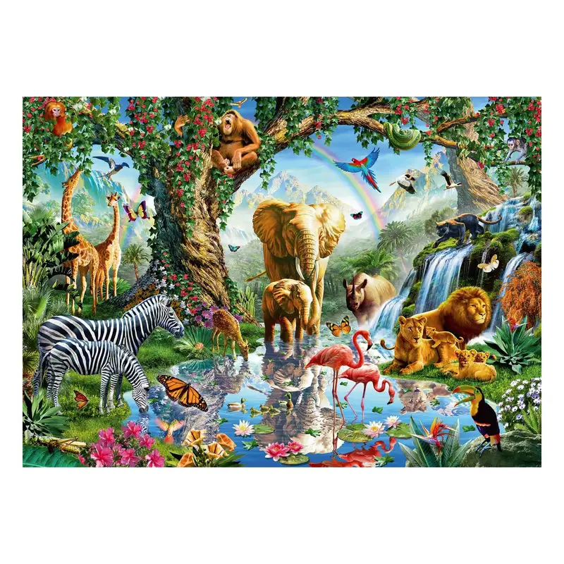 Ravensburger Rompecabezas 12000682 Aventuras En La Selva