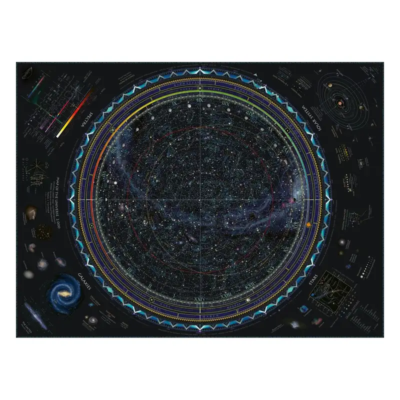 Ravensburger Rompecabezas 12000703 Mapa Del Universo 1500 Piezas