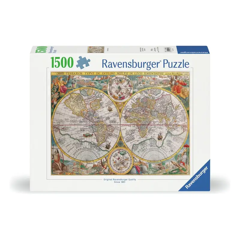 Ravensburger Rompecabezas 12000716 Mapa Historico 1500 Piezas