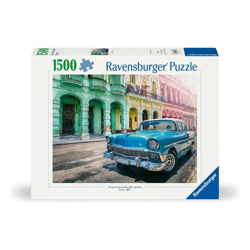 Ravensburger Rompecabezas 12000722 Autos De Cuba