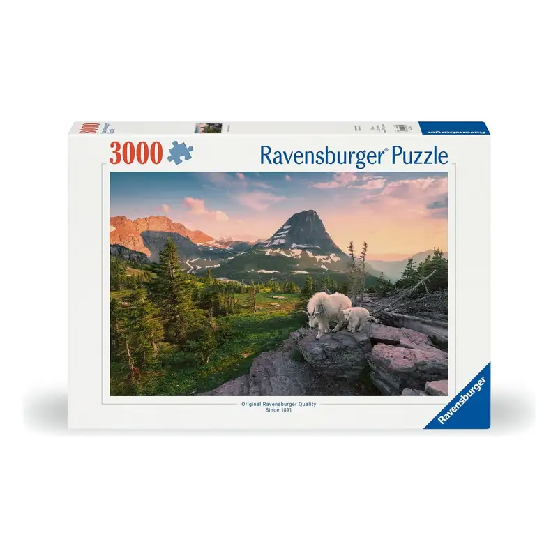 Ravensburger Rompecabezas 12000809 Cabra Alpina Con Su Cria