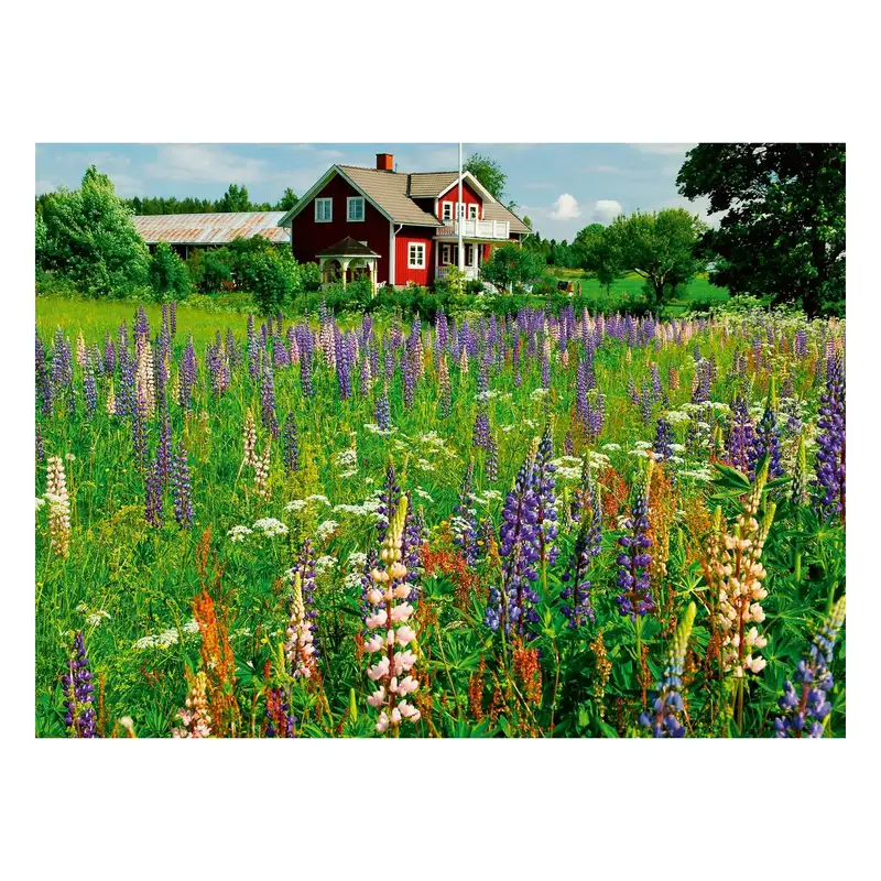 Ravensburger Rompecabezas 12000844 Granja En Suecia