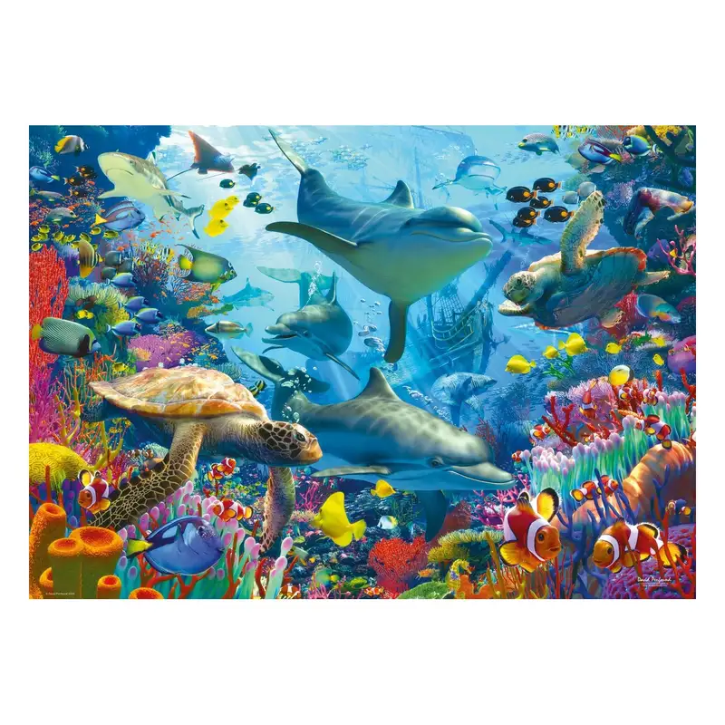 Ravensburger Rompecabezas 12001172 Refugio Del Arrecife De Coral 1000 Piezas
