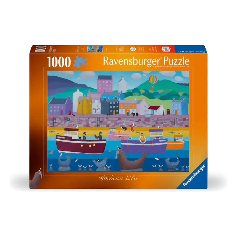 Ravensburger Rompecabezas 12001173 Vida En El Puerto 1000 Piezas