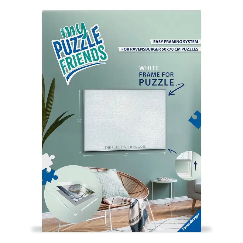 Ravensburger Rompecabezas 12001248 Marco Blanco X