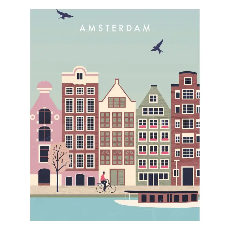 Ravensburger Rompecabezas 12001377 Amsterdam 99 Piezas