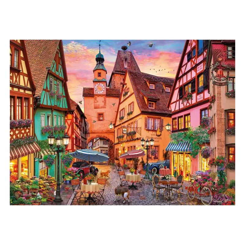 Ravensburger Rompecabezas 12001381 Romance Bavaro 500 Piezas