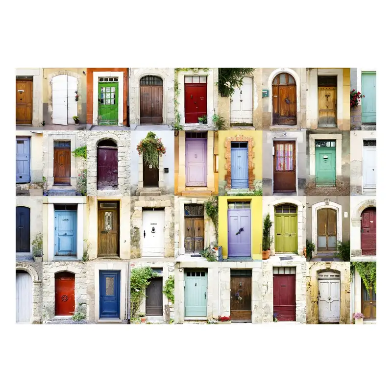 Ravensburger Rompecabezas 12001437 Hermosas Puertas En La Region Francesa De Provenza