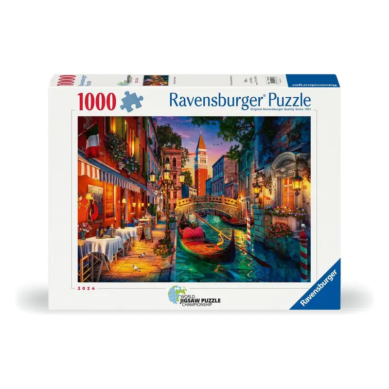 Ravensburger Rompecabezas 12001439 Crucero Por Los Canales De Venecia 10