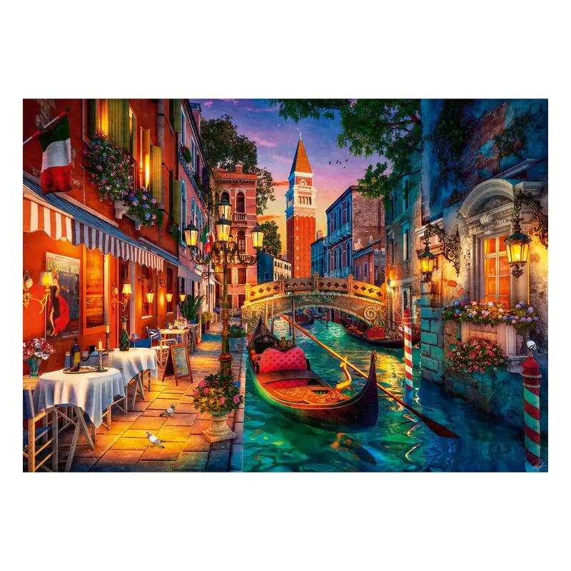 Ravensburger Rompecabezas 12001439 Crucero Por Los Canales De Venecia 10