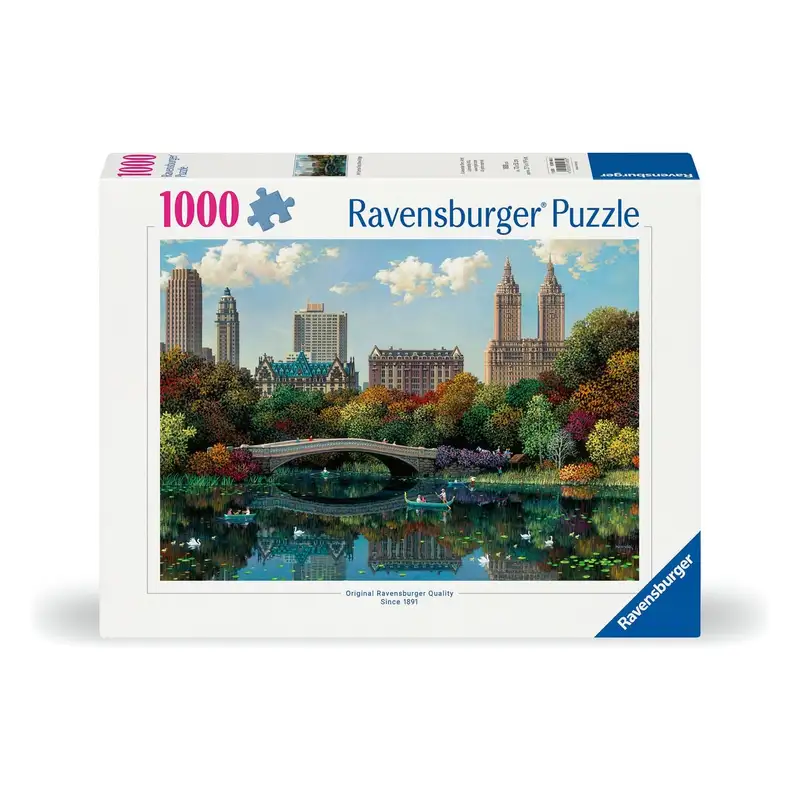Ravensburger Rompecabezas 12001485 Central Park De Nueva York, Puente Bow
