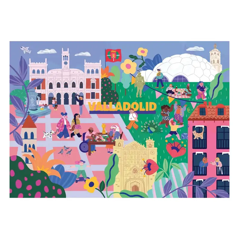 Ravensburger Rompecabezas 12001490 Valladolid 1000 Piezas