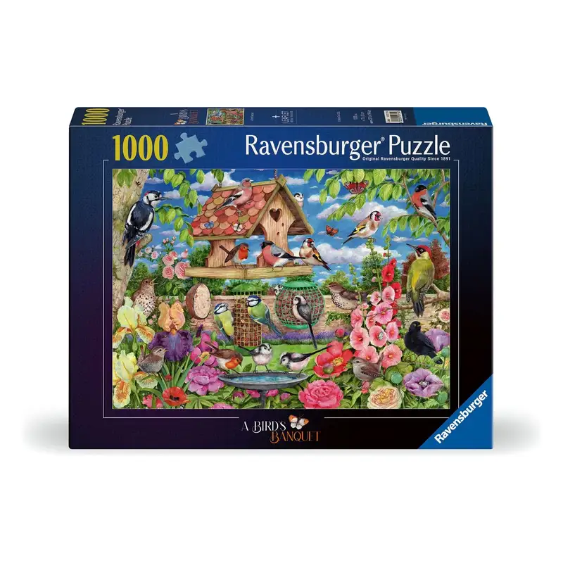 Ravensburger Rompecabezas 12001713 La Mesa De Los Pajaros 1000 Piezas