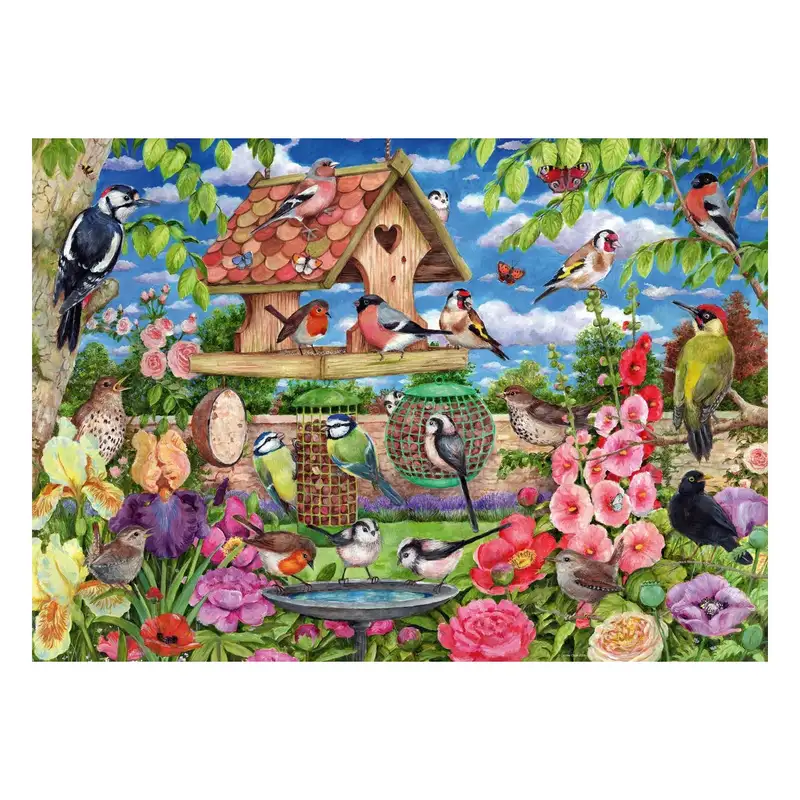 Ravensburger Rompecabezas 12001713 La Mesa De Los Pajaros 1000 Piezas