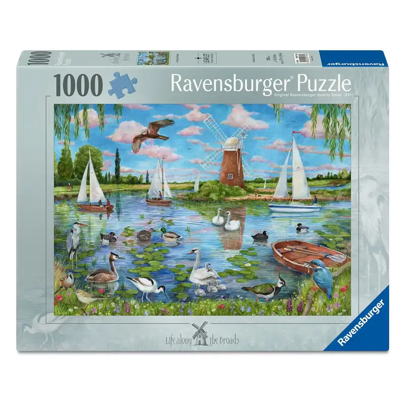 Ravensburger Rompecabezas 12001716 Vida A Lo Largo De Los Broads