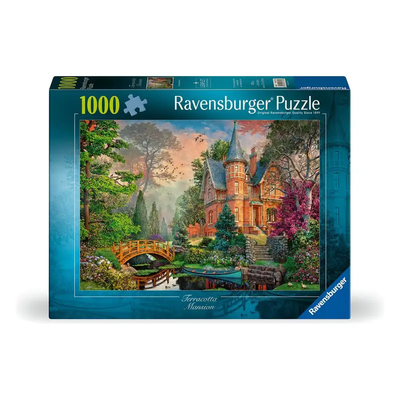Ravensburger Rompecabezas 12001717 Mansion De Terracota 1000 Piezas
