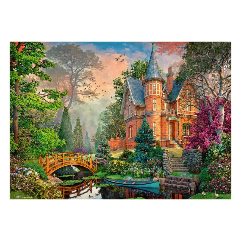 Ravensburger Rompecabezas 12001717 Mansion De Terracota 1000 Piezas