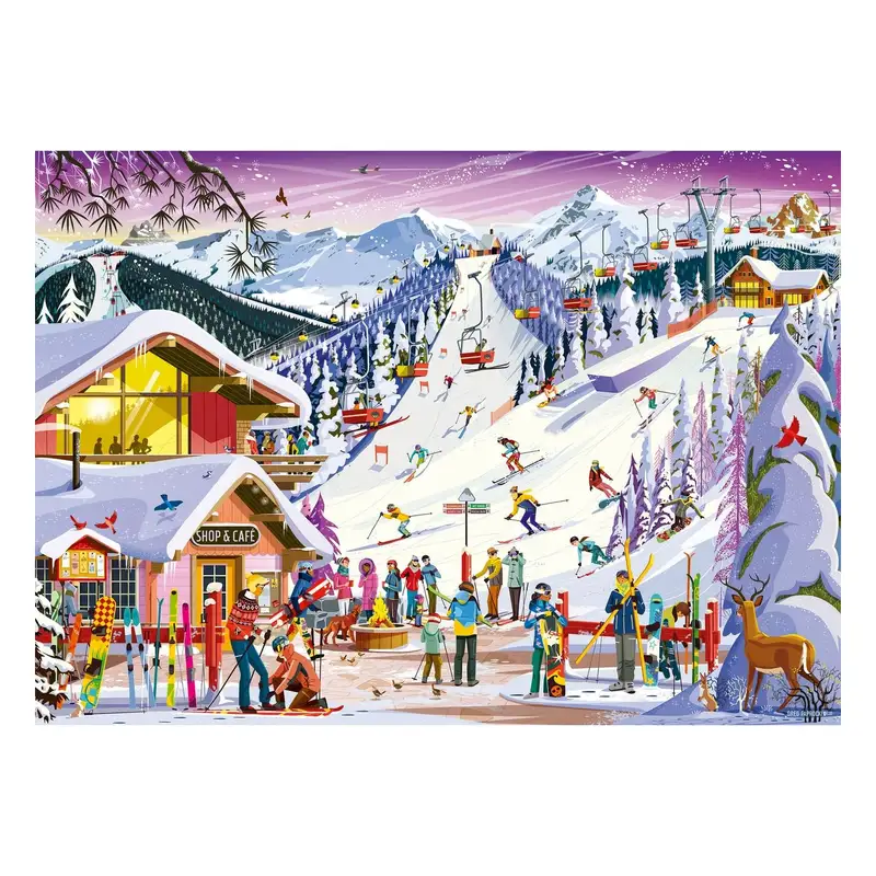 Ravensburger Rompecabezas 12001719 Espiritu De La Ladera 1000 Piezas