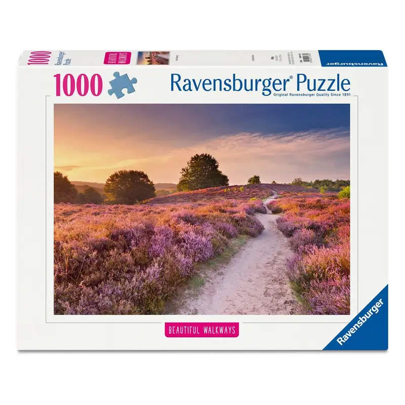 Ravensburger Rompecabezas 12001763 Sendero Rosado 1000 Piezas