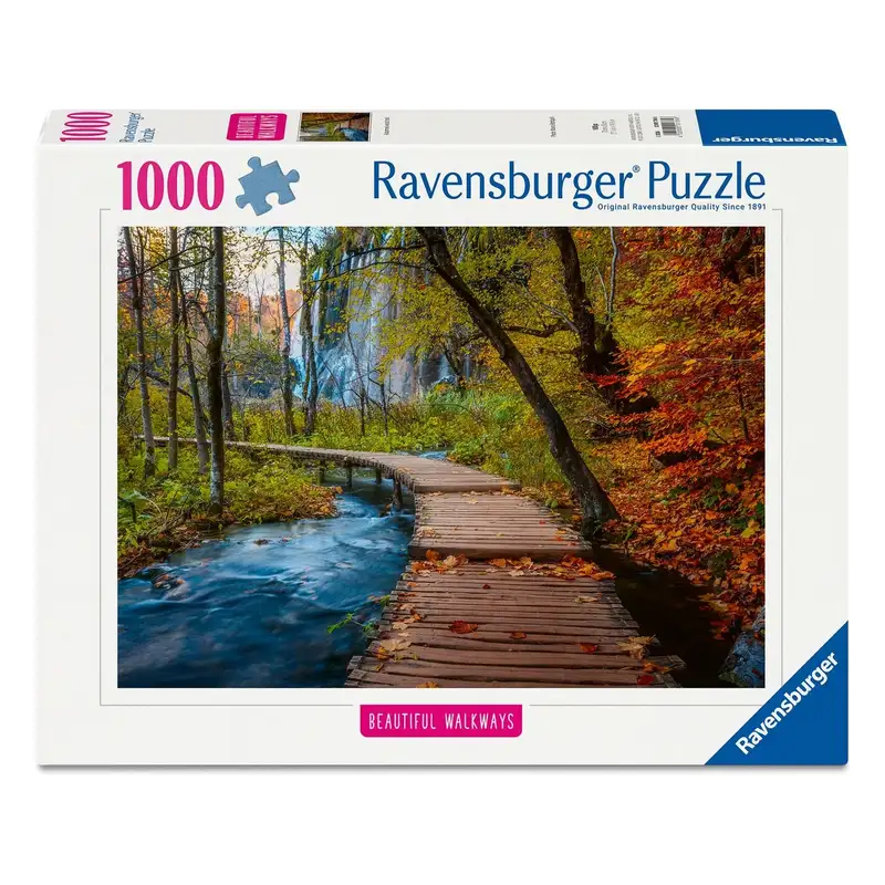 Ravensburger Rompecabezas 12001764 Sendero De Madera Otonal