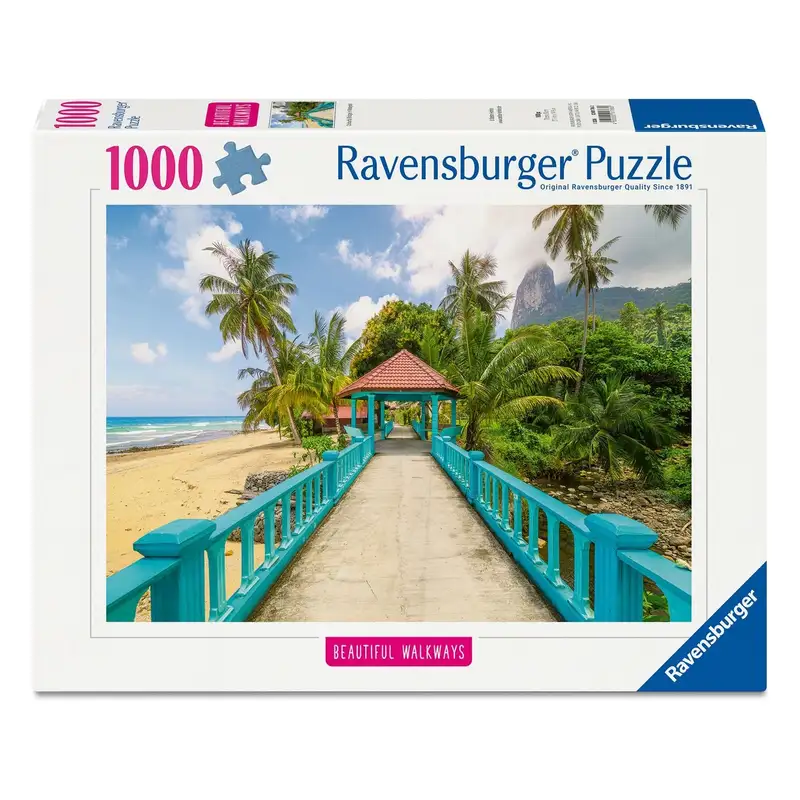 Ravensburger Rompecabezas 12001766 Puente Colorido En Malasia