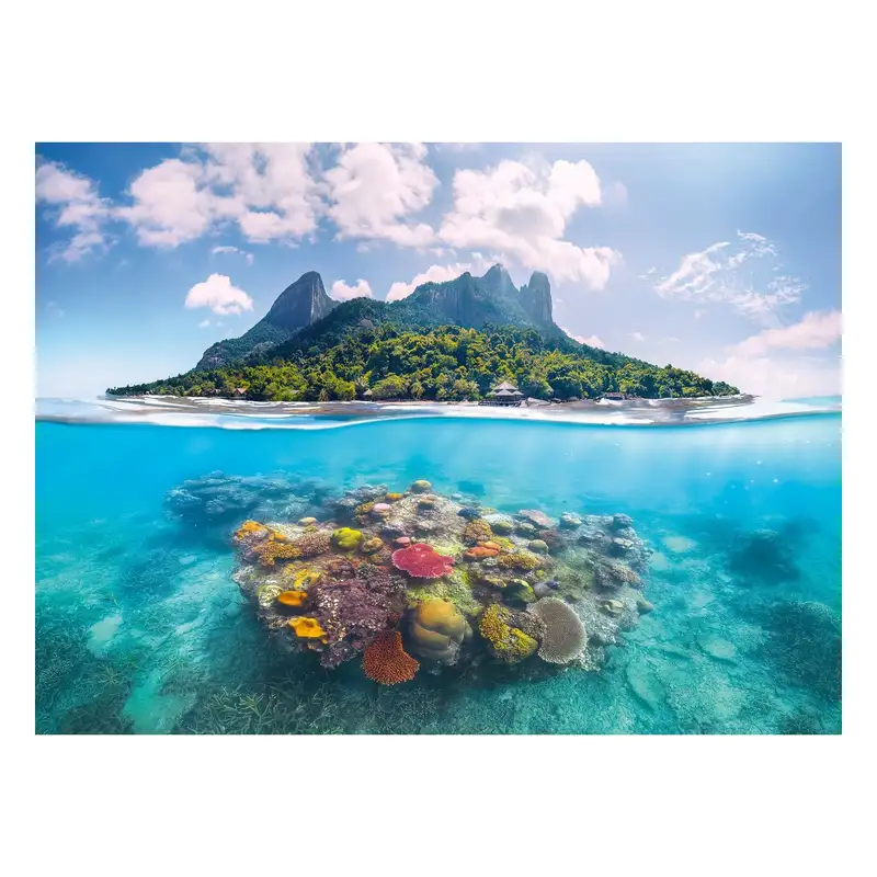 Ravensburger Rompecabezas 12001798 Escapada Acuatica En La Isla 500 Piezas