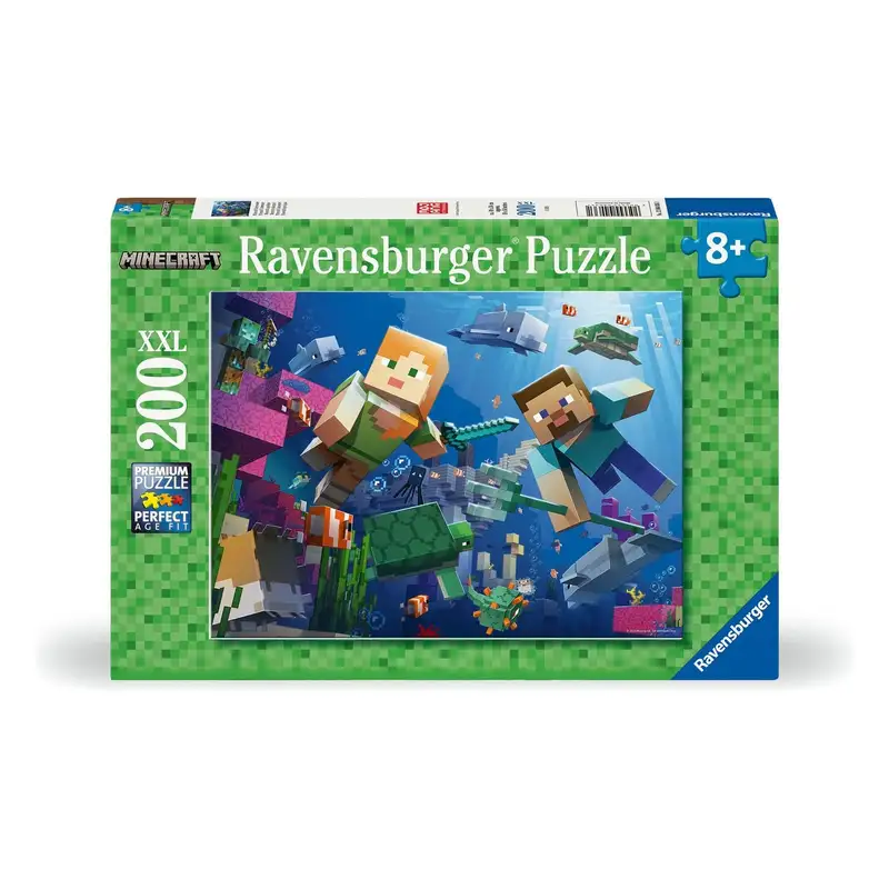 Ravensburger Rompecabezas 12004036 Minecraft 200 Piezas